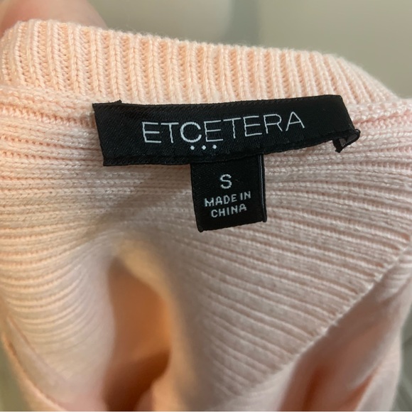 Etcetera Partially Open Back Sweater - Picture 4 of 4